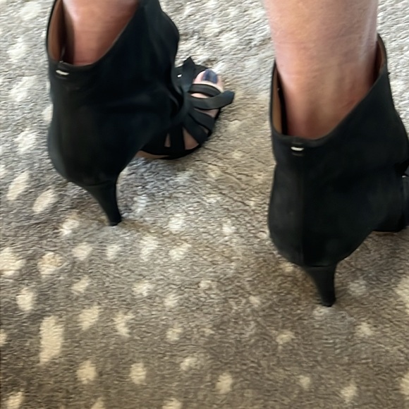 Maison Martin Margiela black fringe boots booties sz 40 - Picture 3 of 10